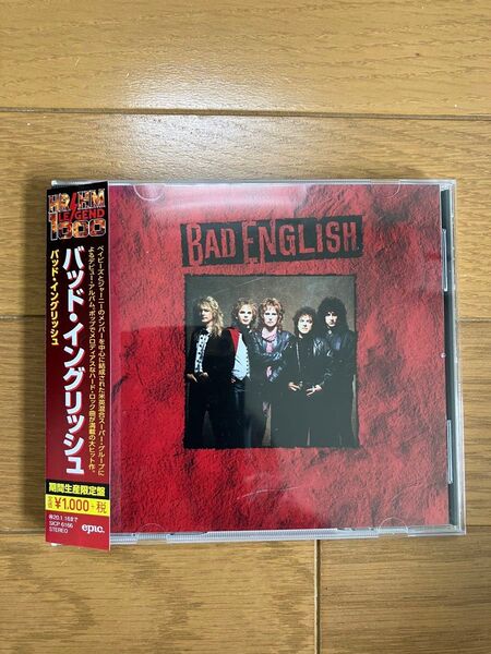 【合わせ買い不可】 バッドイングリッシュ (期間生産限定盤) CD バッドイングリッシュ