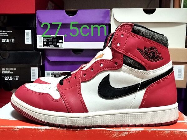 Nike Air Jordan 1 High OG "Lost & Found/Chicago" 27.5cm