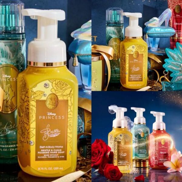 Bath&Body Works バスアンドボディワークス ディズニー プリンセス 限定 泡 ハンドソープ 美女と野獣 ベル