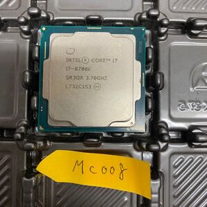 008:Intel i7-8700K 3.70GHz SR3QR CPU