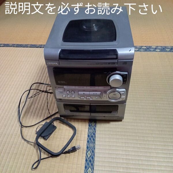 ★最終価格 値下げ aiwa カセットデッキ 家電 aiwa CD コンパクトディスク