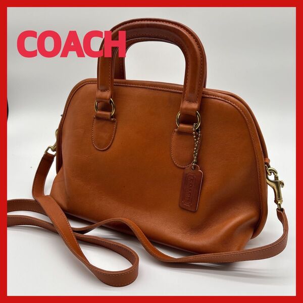 COACH オールドコーチ ハンドバッグ ショルダーバッグ 2way ブラウン
