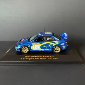 SUBARU IMPREZA WRC #11 ミニカー 2002年 モンテカルロ