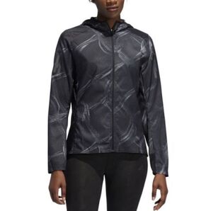 adidas ランニングジャケット Own the Run Graphic Jacket レディース ウィンドブレーカーTシャツ