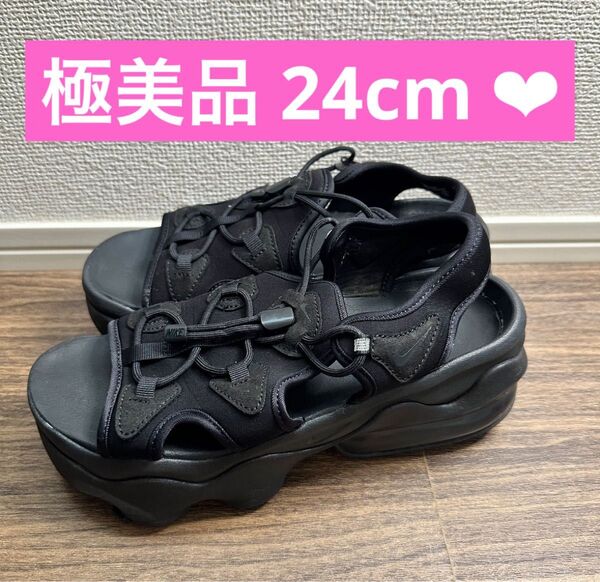 NIKE air max koko ナイキ エアマックスココ サンダル 黒 24 ブラック