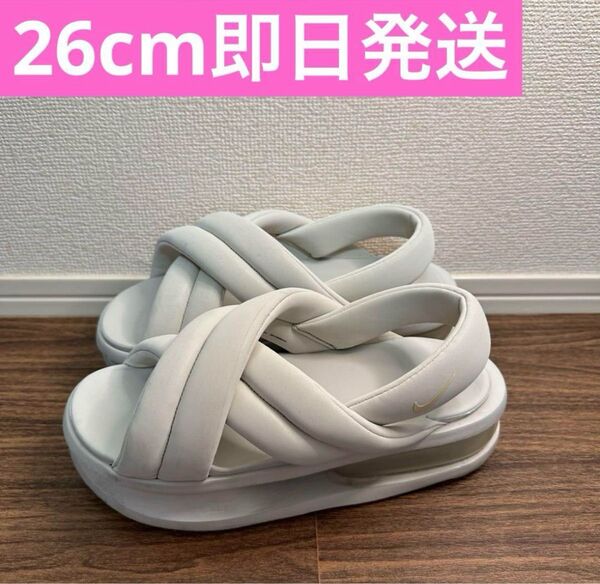 NIKE air max ISLA ナイキ エアマックスアイラ サンダル 白 26