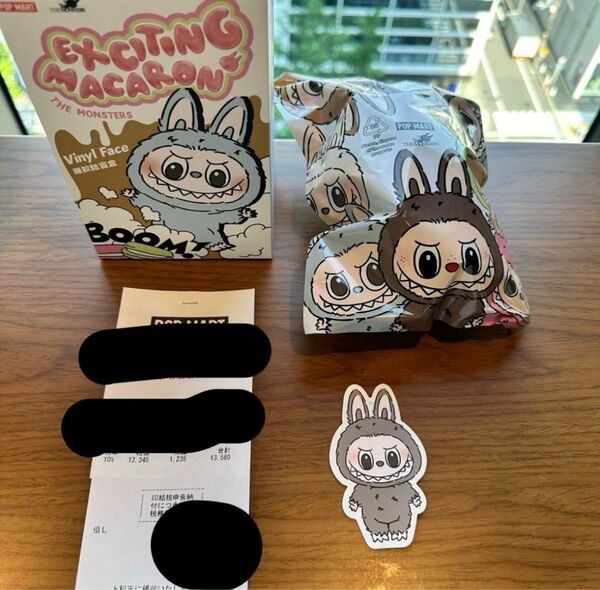 LABUBU ラブブ macaron マカロン Sesame Bean ビーン