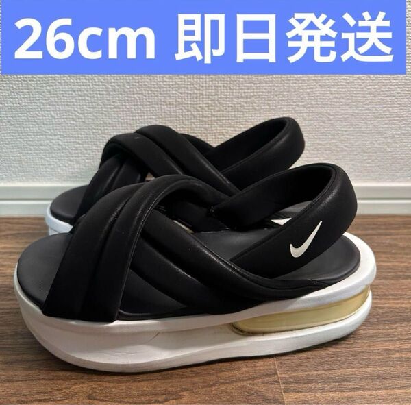 NIKE air max ISLA ナイキ エアマックスアイラ サンダル 白黒 26