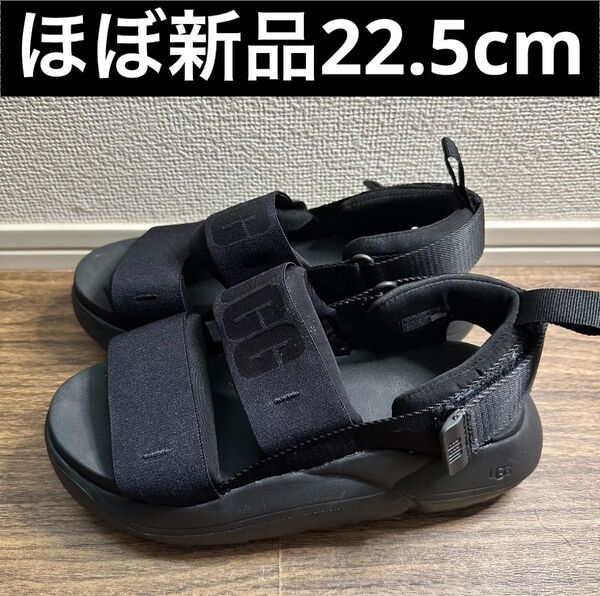 UGG LA CLOUD sandal アグ エルエー クラウド サンダル 黒 22.5
