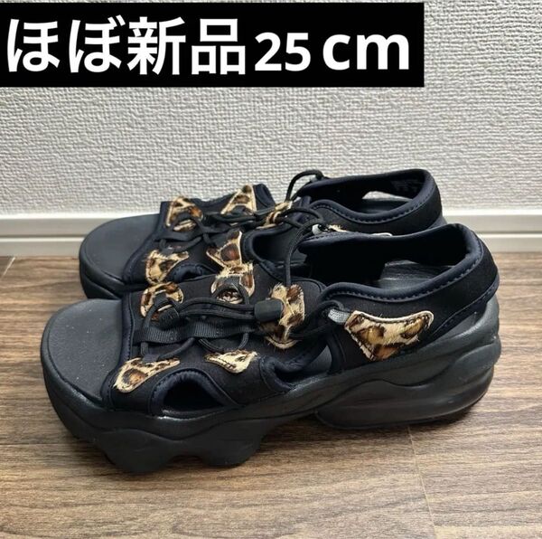 NIKE air max koko ナイキ エアマックスココ サンダル 黒 レオパード ヒョウ柄