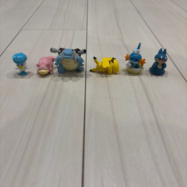ポケモン フィギュア セット クワッス ヤドン ピカチュウ カメックス ゴンベ ポケットモンスター フィギュア モンコレ