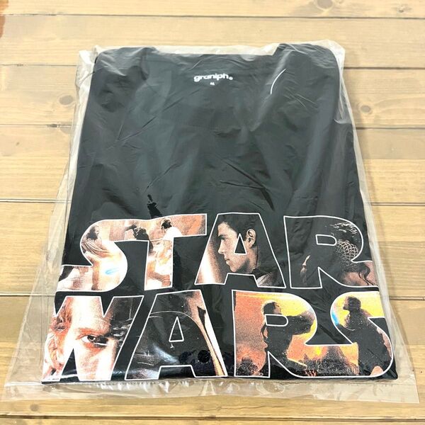 グラニフ スターウォーズ 新三部作 Tシャツ ブラック Mサイズ 新品未開封