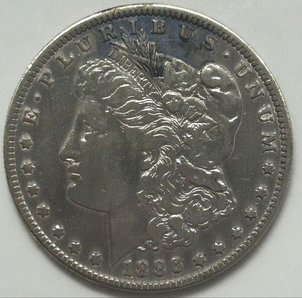 モルガンダラー銀貨 1886年 古銭 銀貨 外国コイン アメリカコイン