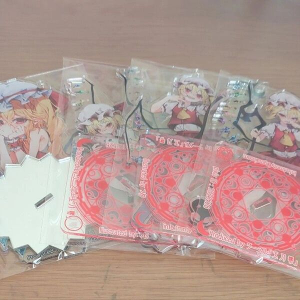 東方Project フランドール・スカーレット アクリルスタンド アクスタ 4点セット