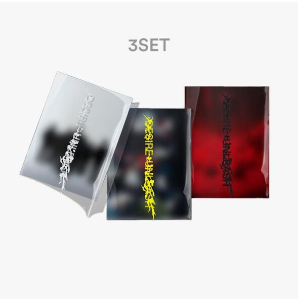 新品未使用 DESIRE:UNLEASH ENHYPEN 未開封 3形態 weverse特典付き
