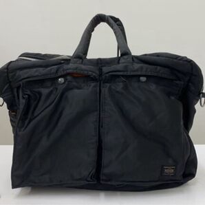 PORTER (ポーター) 2層 2way ブリーフケース ビジネスバッグ TANKER 吉田カバン ブラック 大容量