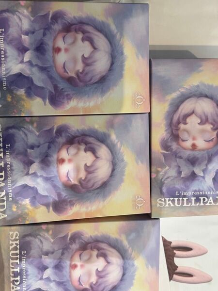 SKULLPANDA L’impressionnisme Series Plush Doll 4ピース
