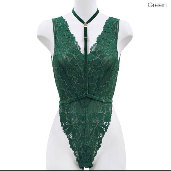 タグ付き新品 アンブラ Annebra Sensual ハーネス付きレーステディM ボディスーツ