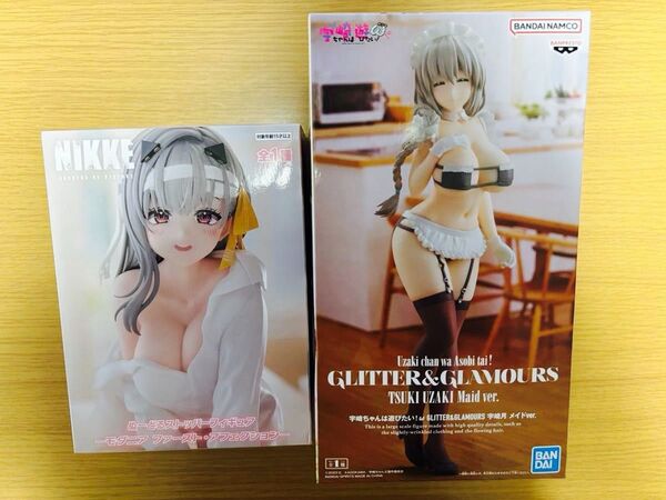 宇崎ちゃんは遊びたい! 宇崎月 メイドver./勝利の女神:NIKKE ぬーどる ストッパー フィギュア モダニア (2体セット)