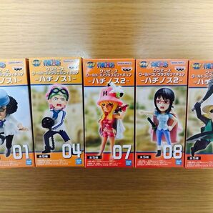 ワンピース ワールドコレクタブルフィギュア WCF ワーコレ ハチノス 5種セット フィギュア 新品未開封