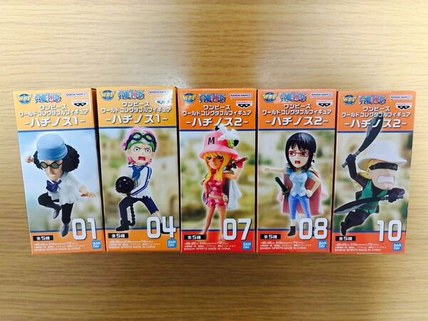 ワンピース ワールドコレクタブル フィギュア WCF ワーコレ ハチノス 5種セット フィギュア 新品未開封