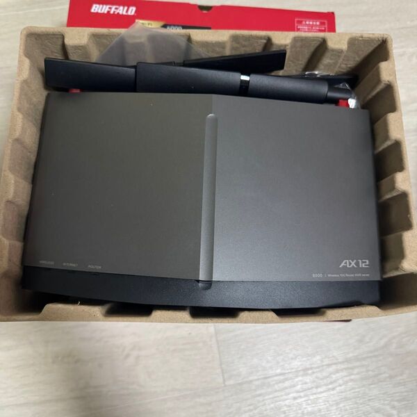 BUFFALO WXR-6000AX12S Wi-Fi6/IP6対応 無線LANルーター