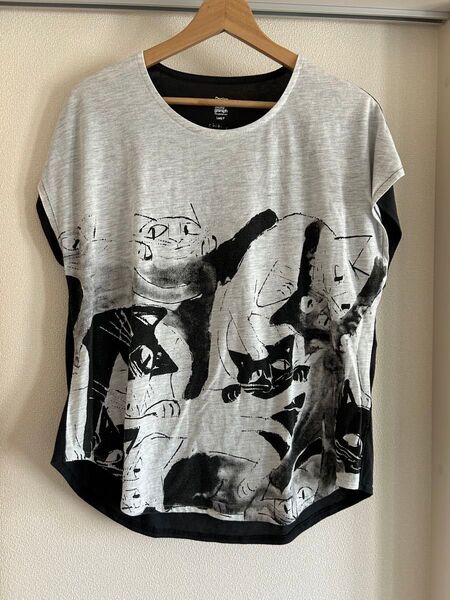 Design T-shirt store graniph の猫レディースT