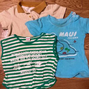Tシャツ タンクトップ 半袖 半袖Tシャツ セット 子供服 トップス まとめ売り 90 昭和 レトロ