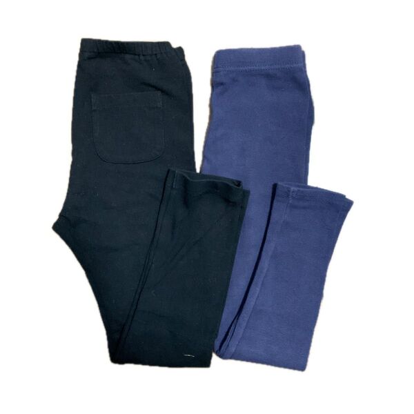 キッズストレッチレギンス 10分丈 ユニクロ プラスナオ 120