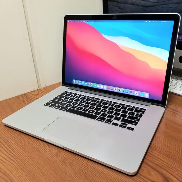【フルカスタム仕様】MacBook Pro Retina 15インチ SSD512GB メモリ16GB BigSur/Win11