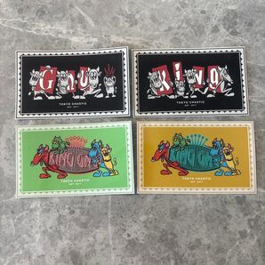 King Gnu キングヌー ステッカー サントリーオールフリーコラボ ファミマ 全4種類