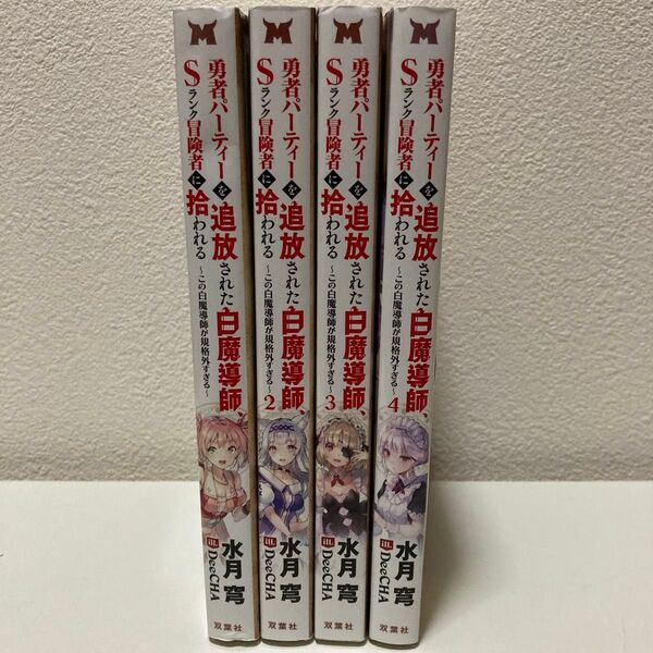 勇者パーティーを追放された白魔導師、Sランク冒険者に拾われる 小説版 1-4巻 アニメ化予定作品