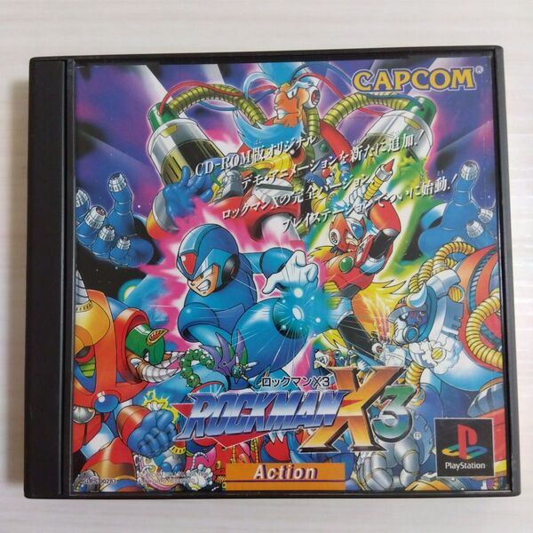 PSソフト ロックマンX3 ROCKMANX3 プレイステーション PlayStation PS1