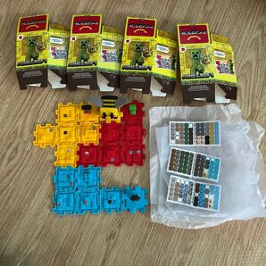 マインクラフト ハッピーセット 第二弾 4種 ブロック おもちゃ4個セット 半額クーポン使用