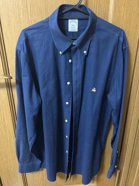 Brooks Brothers 1818 Regent ネイビーシャツ Lサイズ