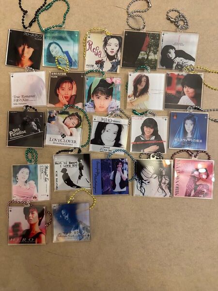 中山美穂 アクリルキーホルダー全22個