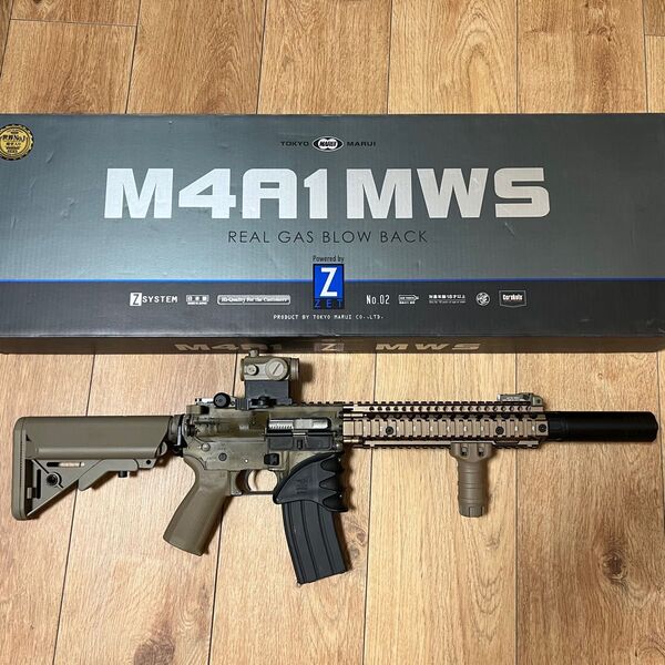 東京マルイ MWS M4 MK18風カスタム 内部カスタム