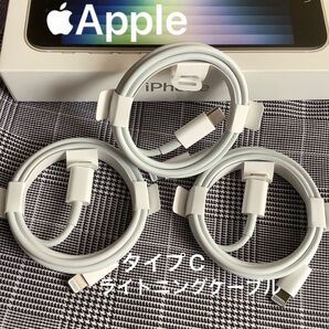 Apple iPhone充電器 AirPods充電器 タイプC ライトニングケーブル アップル純正品