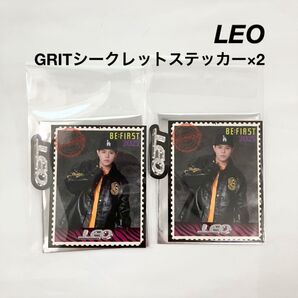 BE:FIRST GRIT シークレットステッカー LEO レオ 2枚