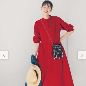 フェリシモ ワンピース リブ イン コンフォート ことりっぷコラボ 旅行に連れていきたくなる! 一枚あると便利な着映えワンピース