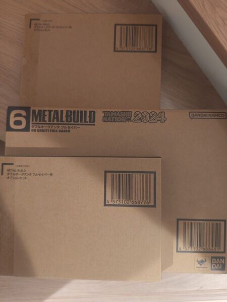 METAL BUILD ダブルオークアンタ フルセイバー フルセイバー用オプションセット2個 3点セット 未開封