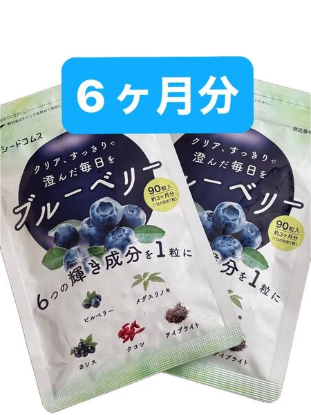 シードコムス ブルーベリー seedcoms 2袋 6ヶ月分