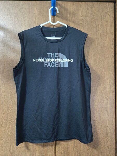 ザノースフェイス THE NORTH FACE S/L Ampere Crew スリーブレスアンペアクルー ブラック Lサイズ