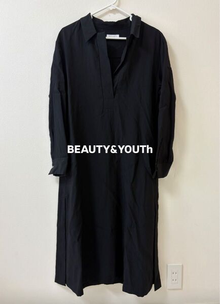 BEAUTY & YOUTH ワンピース ベージュ ビューティーアンドユース ユナイテッドアローズ unitedarrows