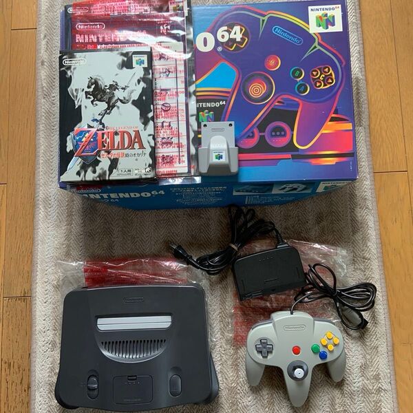 【任天堂】 ニンテンドー64 ゼルダの伝説 時のオカリナ 振動パック