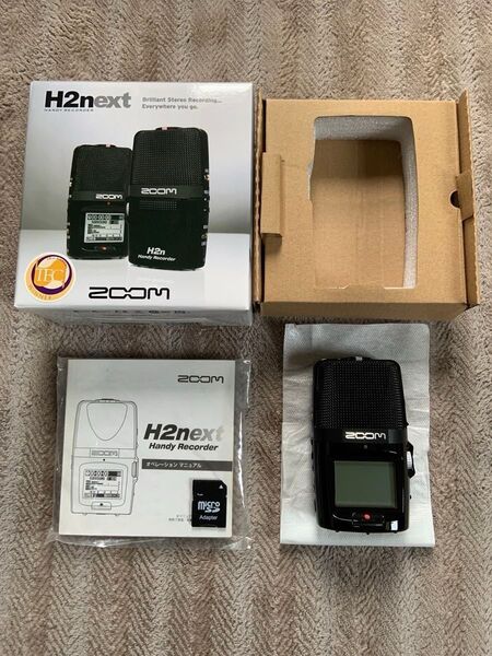 【ZOOM】H2next ハンディレコーダー