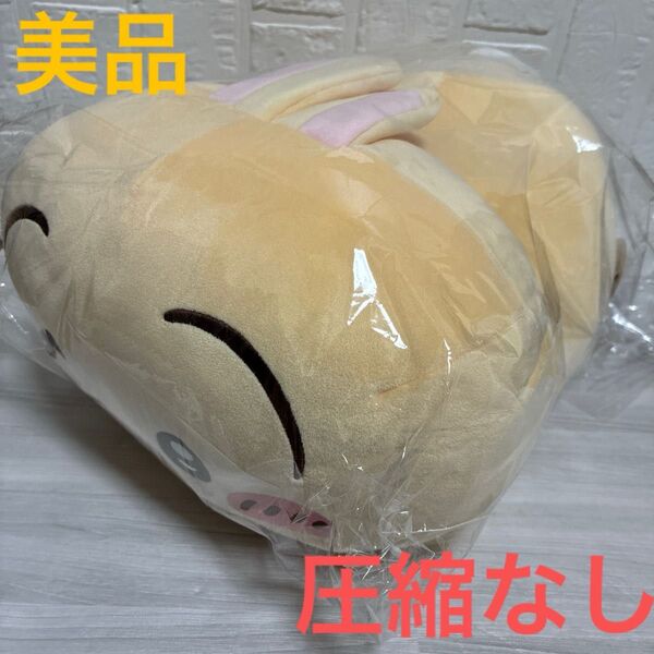 美品 圧縮なし ちいかわ もっちるねそべり BIGぬいぐるみ うさぎ
