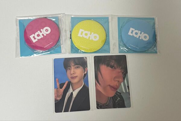 BTS JIN ジン ECHO アルバム フォトカード、ミラー