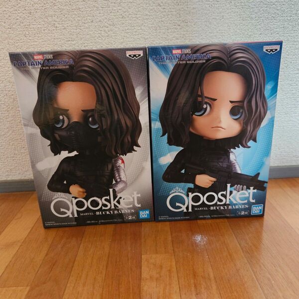 Qposket キューポスケット MARVEL マーベル BUCKY バッキー アベンジャーズ キャプテンアメリカ フィギュア