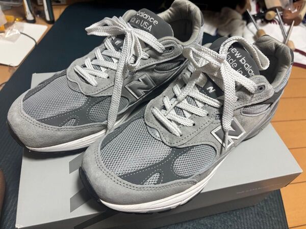 ニューバランス 993 グレー ヘリテージ new balance 28